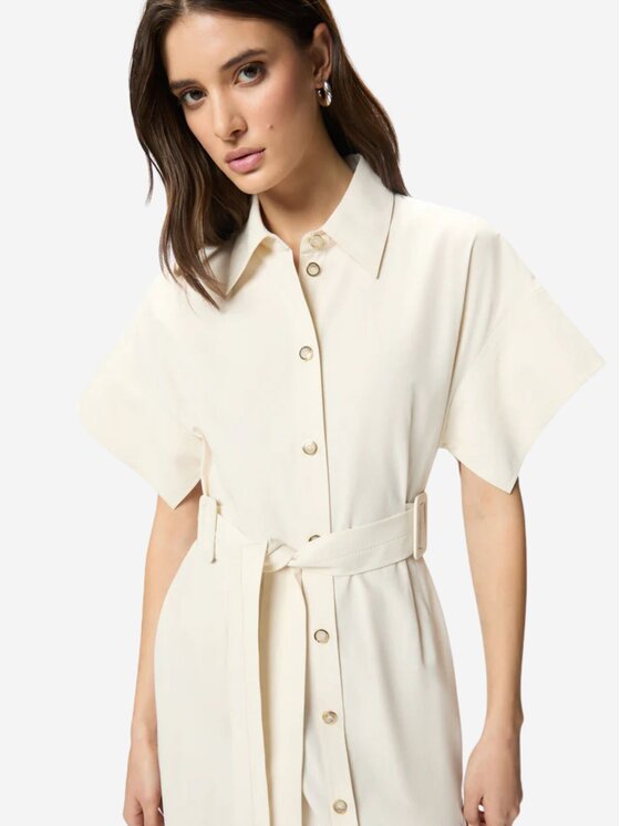 PINKO PINKO Φόρεμα ALESHA ABITO COTONE FLUIDO Μπεζ Regular Fit