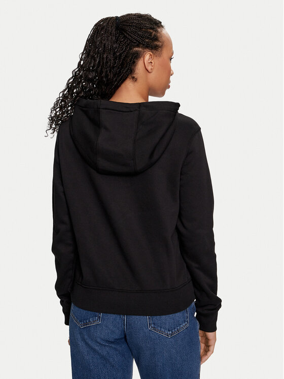 Tommy Jeans Tommy Jeans Bluză Flag DW0DW19729 Negru Regular Fit