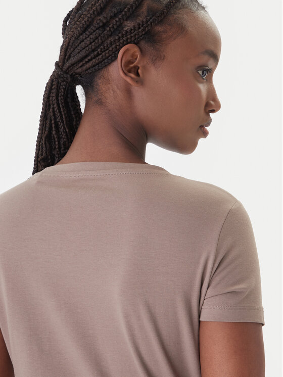 Guess Guess T-krekls W6GI12 K3027 Brūns Regular Fit