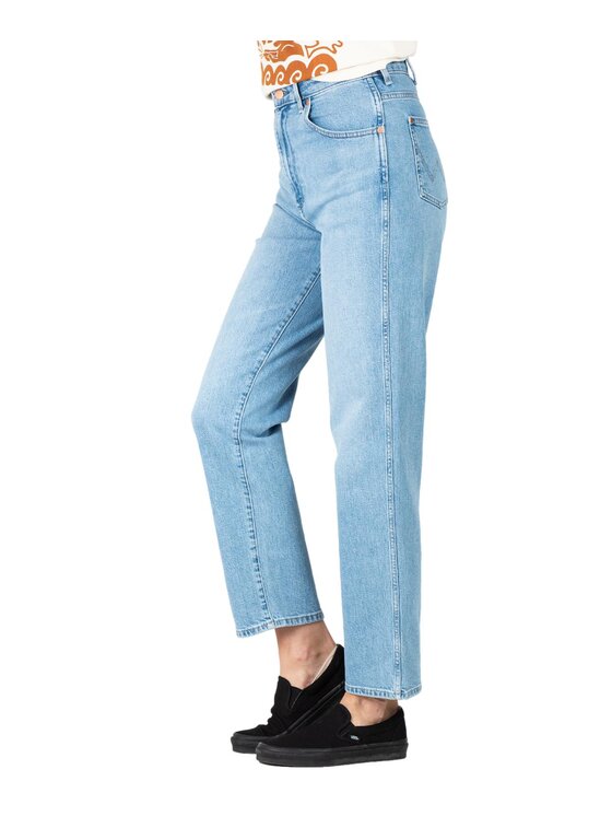 Wrangler Wrangler Jeansy W27M58Z19 Niebieski Relaxed Fit