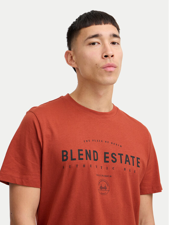 Blend Blend T-särk 20717160 Punane Regular Fit