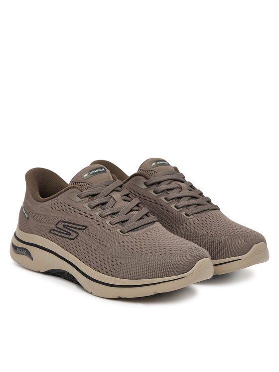 Skechers Skechers Αθλητικά Go Walk Arch Fit 2.0 - Percy 216812 Καφέ