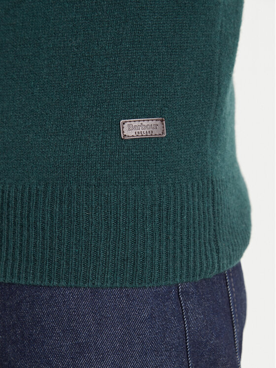 Barbour Barbour Svetr MKN0584GN59 Zelená Regular Fit