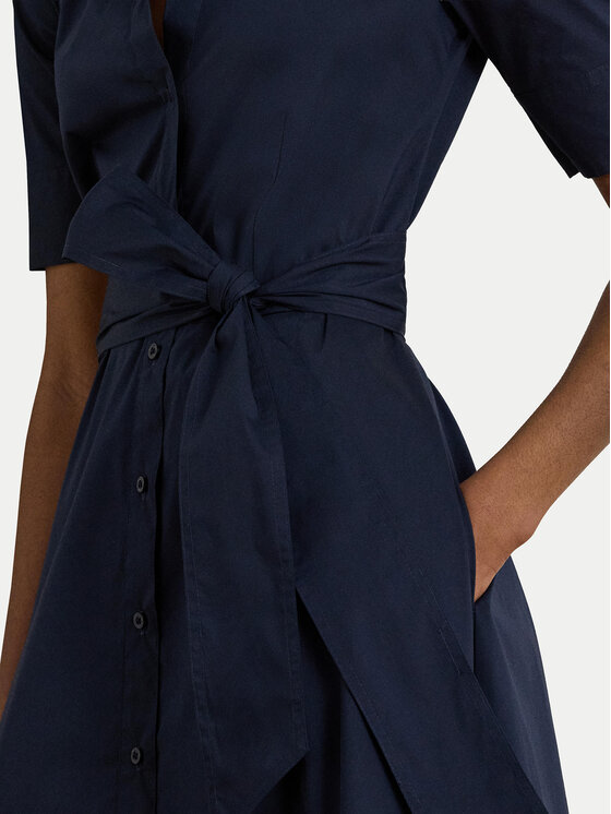 LAUREN RALPH LAUREN LAUREN RALPH LAUREN Košeľové šaty 200748950010 Tmavomodrá Regular Fit