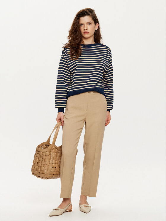 Tommy Hilfiger Tommy Hilfiger Sweatshirt WW0WW44447 Dunkelblau Relaxed Fit