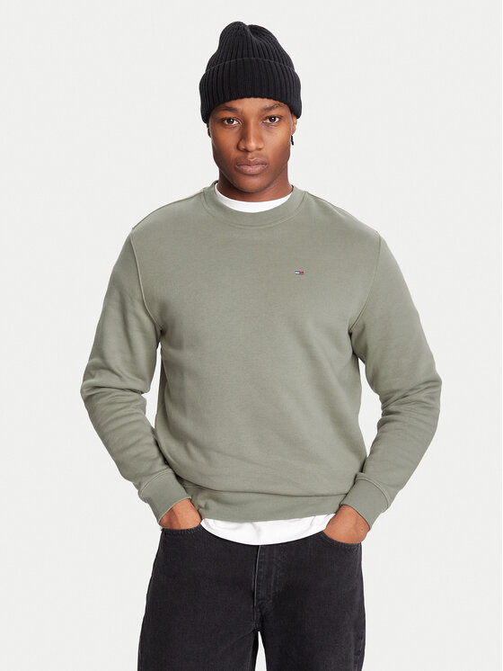 Tommy Jeans Tommy Jeans Sweatshirt DM0DM20741 Grün Regular Fit