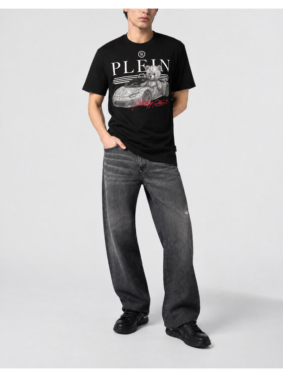 PHILIPP PLEIN PHILIPP PLEIN T-shirt 31109 Nero Regular Fit