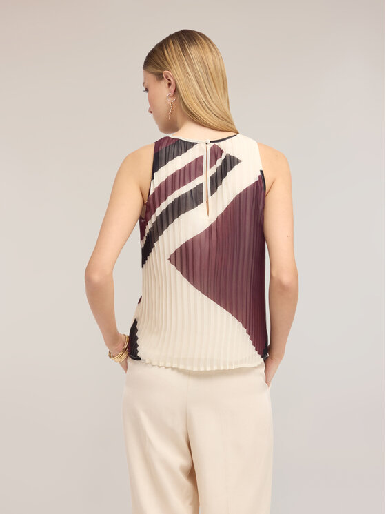 Motivi Motivi Top D091Q000608N0V2 Bordeaux A-Line Fit