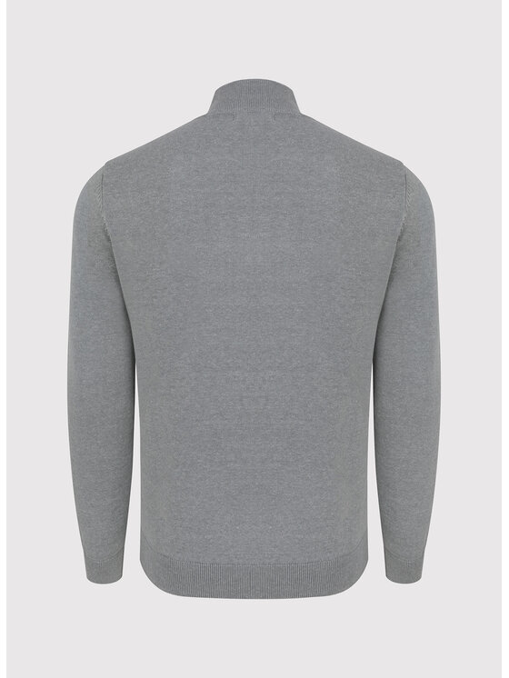Pako Lorente Pako Lorente Sweter P23WN-2X-017 Szary Classic Fit