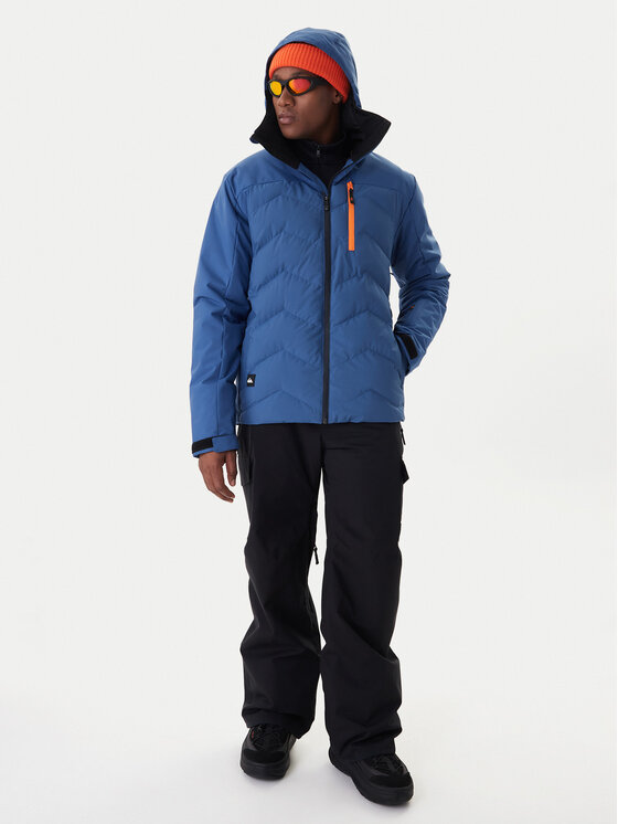 Quiksilver Quiksilver Smučarska jakna The Edge EQYTJ03504 Modra Slim Fit