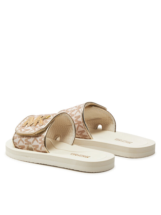MICHAEL KORS KIDS MICHAEL KORS KIDS Klapki MK100946 Beżowy