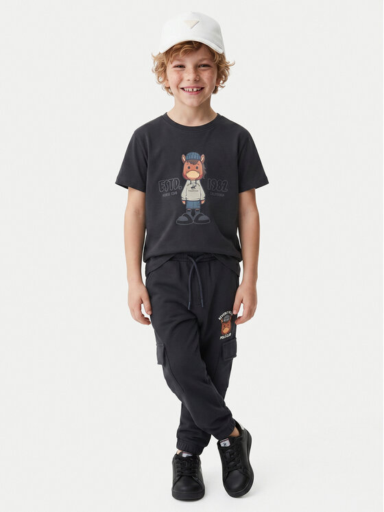 Beverly Hills Polo Club Beverly Hills Polo Club T-shirt P-SS26B-TS0135 Tamnoplava Regular Fit