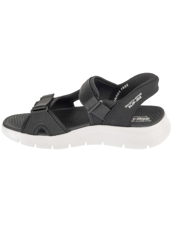 Skechers Skechers Sandali Skechers Slip-Ins: Go Walk Flex Sandal - Easy Entry Nero