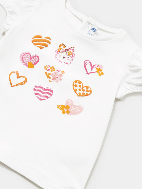 Mayoral Mayoral T-shirt 1007 Bijela Regular Fit