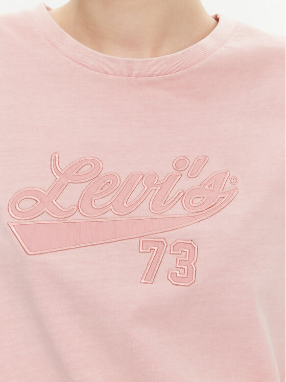 Levi's® Levi's® Póló Graphic A8804-0039 Rózsaszín Boxy Fit