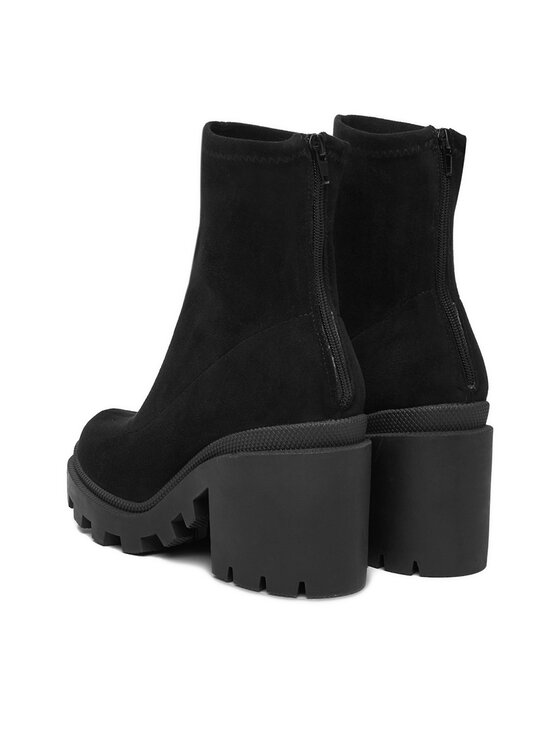 DeeZee DeeZee Čizme ZB362-2 Crna