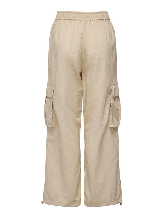 ONLY ONLY Stoffhose 15288248 Beige Cargo Fit
