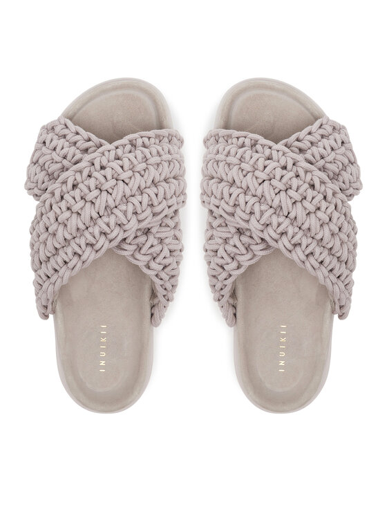 Inuikii Inuikii Papucs Woven Stones 70104-105 202 Szürke