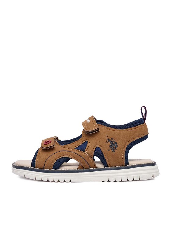 U.S. Polo Assn. U.S. Polo Assn. Sandali EO-GARDA002K/6Y1 Svetlo rjava