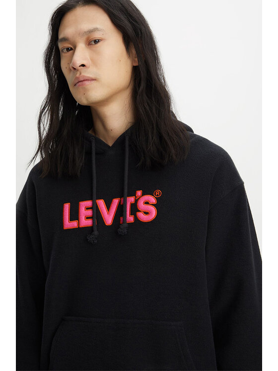 Levi's® Levi's® Μπλούζα RELAXED GRAPHIC PO Μαύρο Relaxed Fit