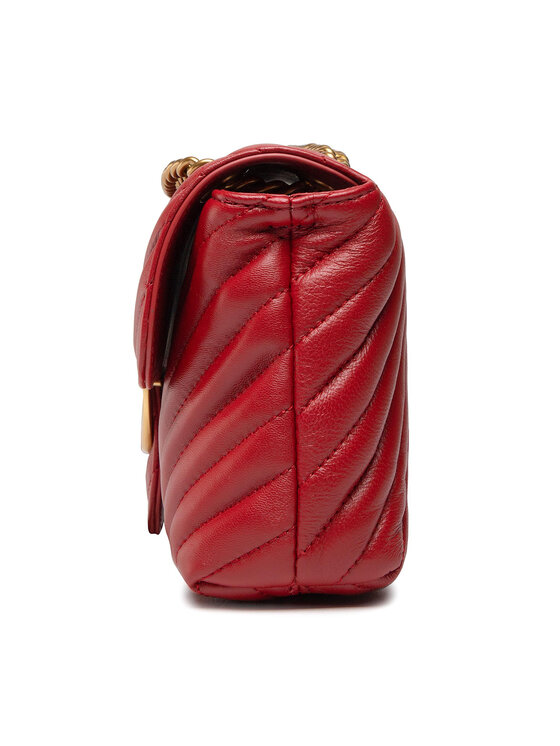 PINKO Pinko Сумка Love Mini Lady Puff Chevron 1 Cl AI 22-23 PLTT 1P22Z3 A03Z Червоний