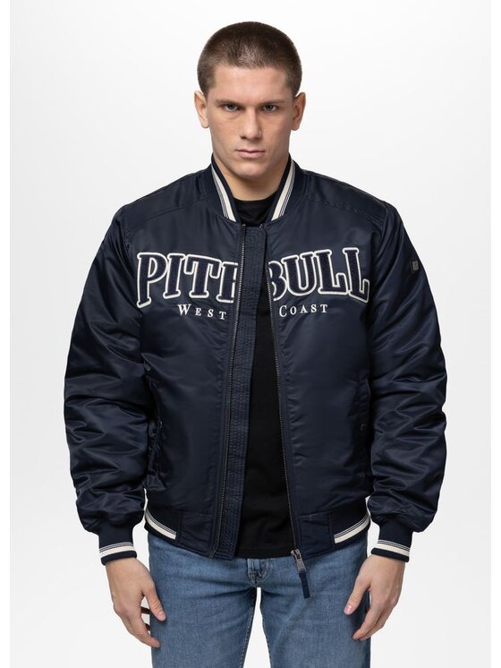 PITBULL PITBULL Kurtka przejściowa DETROIT Granatowy Regular Fit