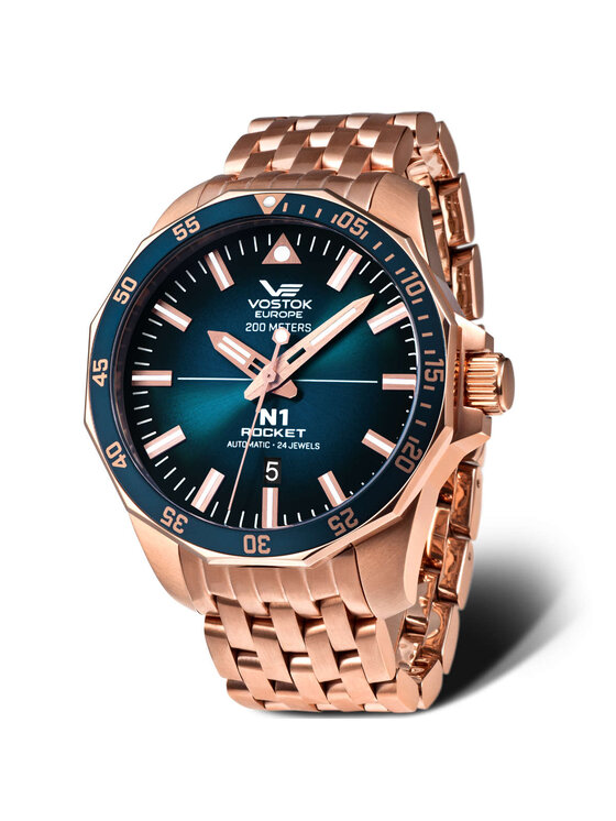 Vostok Europe Vostok Europe Zegarek NH35A/225B616B Różowe złoto