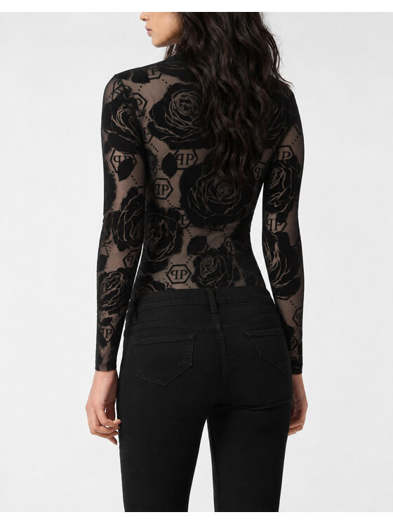 PHILIPP PLEIN PHILIPP PLEIN Body 31061 Černá Skin Tight Fit