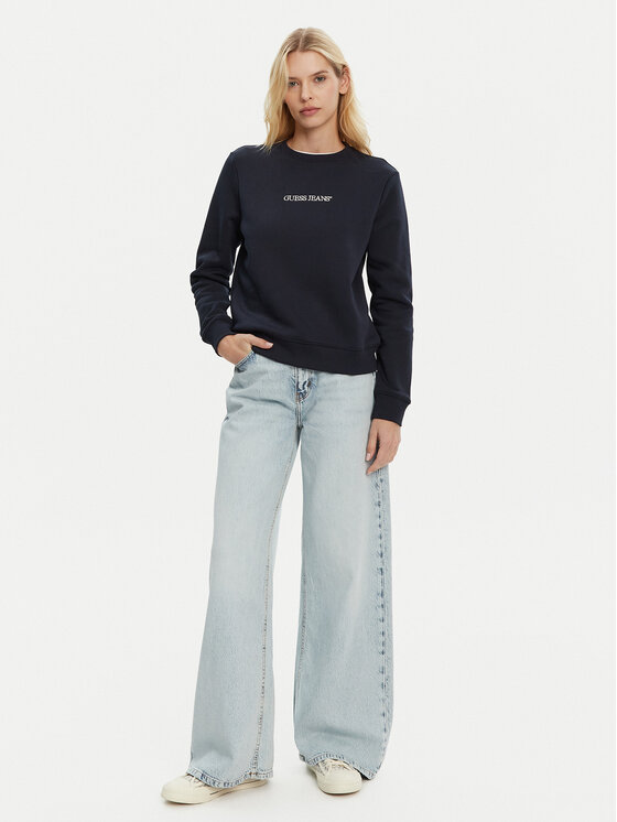 Guess Guess Blugi W5RA82 D5BO0 Albastru Regular Fit