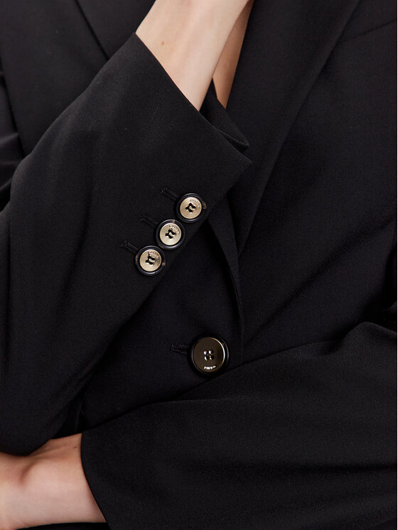 PINKO Pinko Suknjič 100180 A0HO Črna Regular Fit