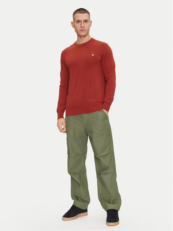 Timberland Timberland Πουλόβερ TB0A2BMM Κόκκινο Regular Fit