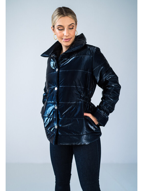 FIGL FIGL Kurtka zimowa M933 Niebieski Regular Fit
