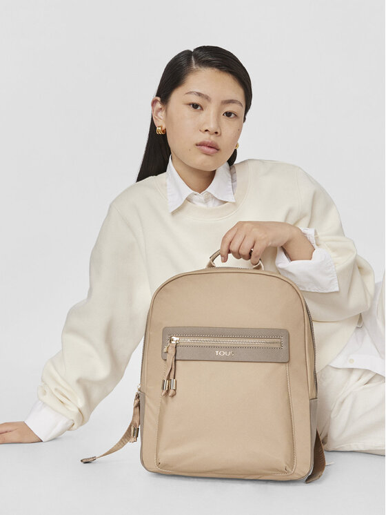 TOUS TOUS Рюкзак Mochila Brunock Chain 2001035247 Коричневий