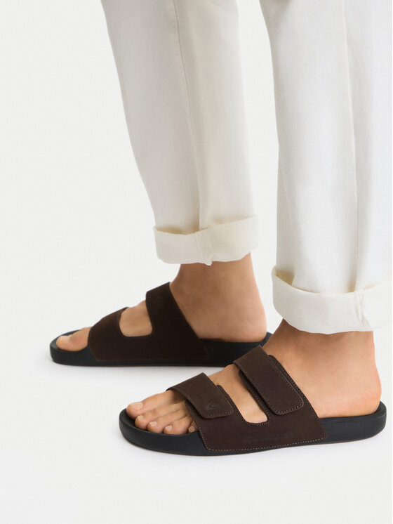 Quiksilver Quiksilver Παντόφλες CEO-RAPID-01 MI08 Καφέ