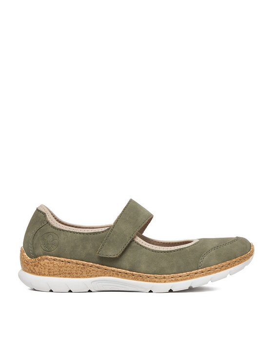 Rieker Pantofi N42B0-52 Verde