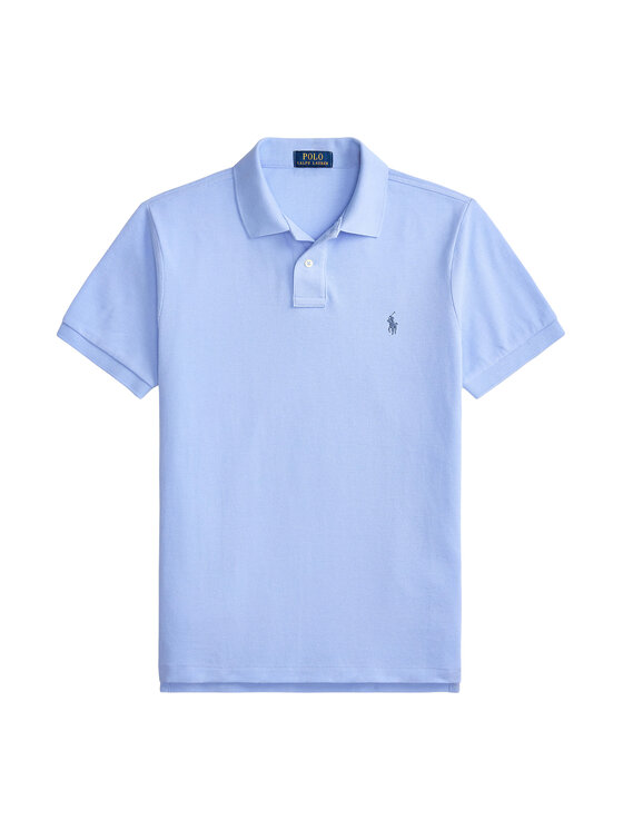 Polo Ralph Lauren Polo Ralph Lauren Tricou polo 710680784031 Albastru deschis Custom Slim Fit