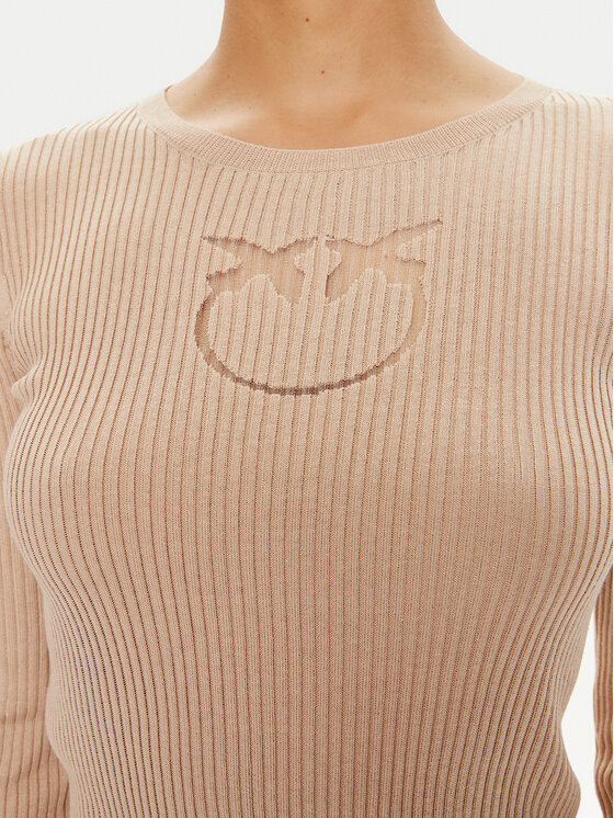 PINKO Pinko Pullover Kenzia 103305 A1KW Beige Slim Fit