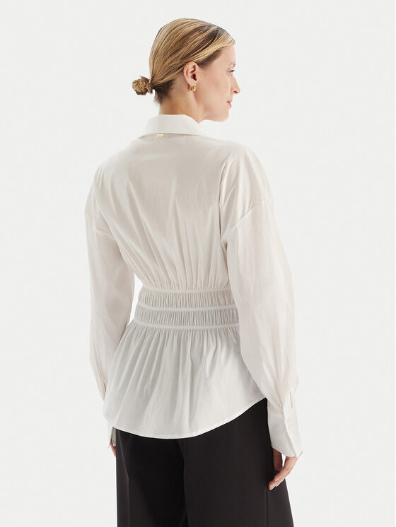 Fracomina Fracomina Camicia FS25WT6008W52001 Bianco Regular Fit