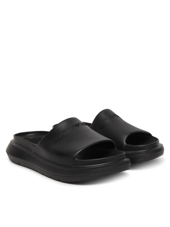 Emporio Armani Emporio Armani Šľapky EM005960 AF26000 UC001 Čierna