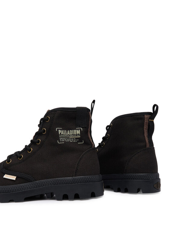 Palladium Palladium Pohodni čevlji Pampa Michigan 79496-008-M Črna