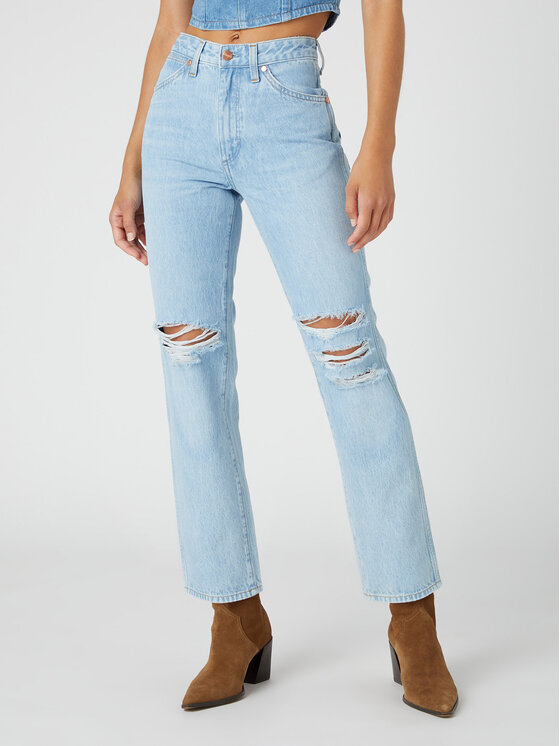 Wrangler Wrangler Jeansy Wild West W2H2DE32Y 112332388 Niebieski Straight Leg