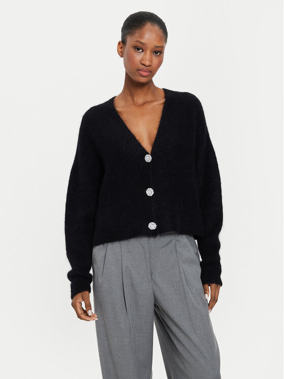 Kontatto Kontatto Ζακέτα 3M0231 Μαύρο Regular Fit