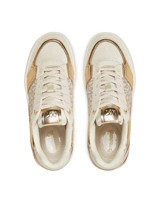 MICHAEL Michael Kors MICHAEL Michael Kors Снікерcи Bruin 43F4RBFS1B Бежевий