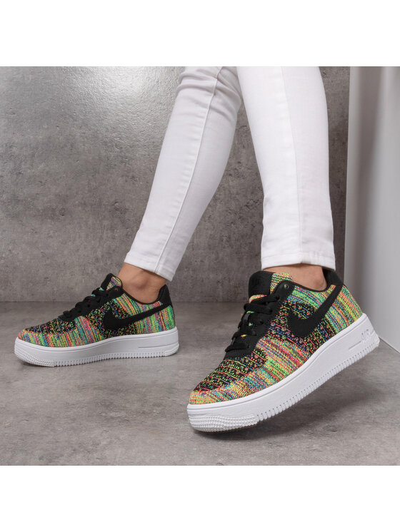 Nike Nike Sneakers Air Force 1 Flyknit 2.0 (Gs) BV0063 002 Nero