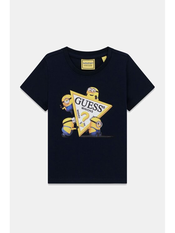 Guess Kids Guess Kids T-Shirt 183593 Niebieski Classic Fit