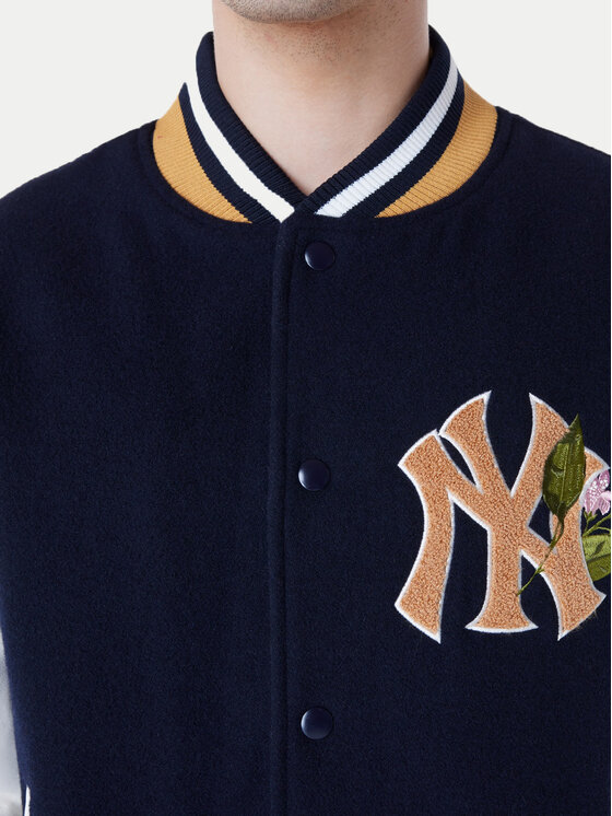 New Era New Era Bomberjacke Yankees MLB Floral 60596332 Dunkelblau Regular Fit