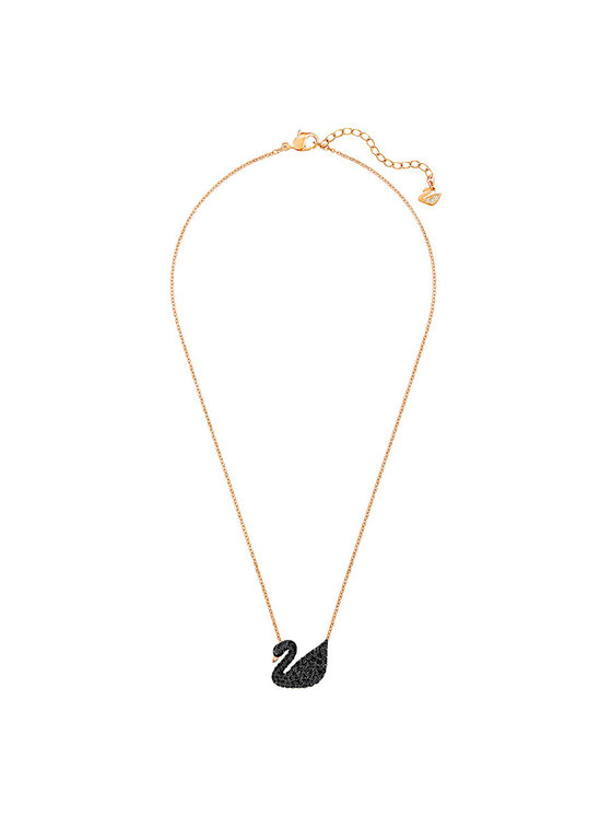 Swarovski Swarovski Naszyjnik Iconic Swan 5204134 Różowe złoto