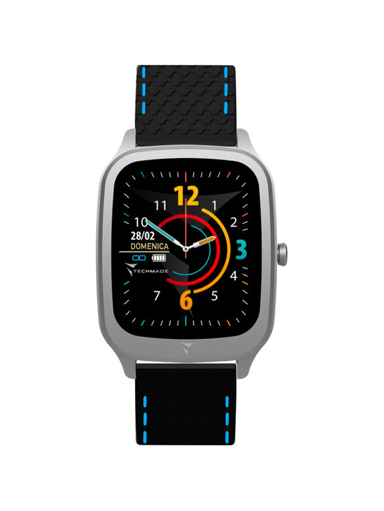 Techmade Techmade Zegarek 8099990146357 Czarny