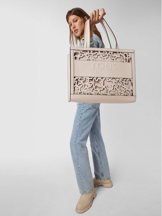 TOUS TOUS Handtasche Shopping Xl Amaya K.Shock 2001660601 Beige
