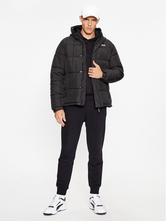 Fila Fila Μπουφάν χειμωνιάτικο FAM0455 Μαύρο Regular Fit